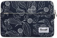 Waterproof Pattern 13 inch Canvas Laptop Sleeve with Pocket 13 inch 13.3 inch La