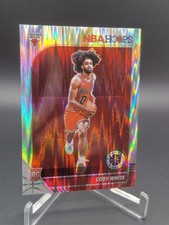 2019-20 NBA Hoops Premium #204 Coby White Variation Silver Flash Prizm RC SP 💎
