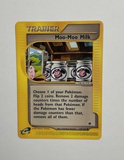 Pokemon Moo-Moo Milk 155/165 Common Expedition Base Set 2002 TCG Card on eBay
