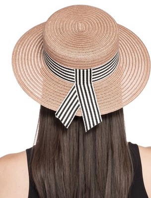 Eugenia Kim Brigitte Boater Hat, Anthropologies, Beach, Racetrack, Hemp.