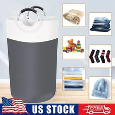 80L Large Laundry Basket Laundry Hamper Bag Washing Bin Clothes Basket NEW