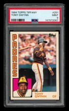 1984 Topps Tiffany Set-Break #251 Tony Gwynn PSA 9 MINT