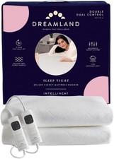 Dreamland Sleep Tight Superior Cotton Mattress Warmer Electric Single Blanket
