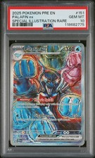 Palafin EX 151/131 Special Illustration Rare Prismatic Evolutions English PSA 10 on eBay
