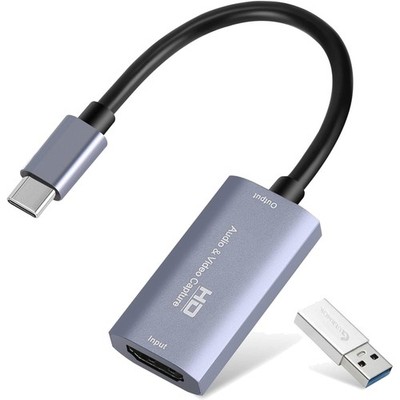 HDMI Capture Card 4K USB 3.0 1080P 60FPS Streaming Gaming Konverter