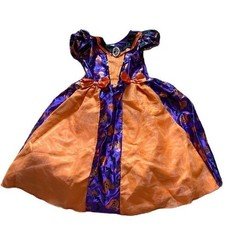 Disney Store Minnie Mouse Halloween Witch Costume - Orange and Purple 7/8 World