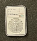2016 American Eagle - 1 oz Silver 0.999 NGC MS 69 Certified Coin