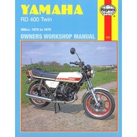Yamaha Motorrad RD 400 Twin 398Cc. (1975-1979) Reparaturhandbuch Haynes