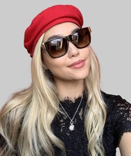 New GUCCI GG 3718/S UPCC 54mm Tortoise Oversized Women's Sunglasses