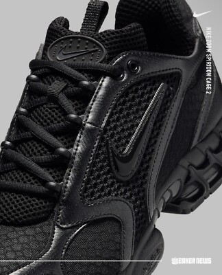 NIKE AIR ZOOM SPIRIDON CAGE 2 27 9 ブラック NEW Nike Air Zoom Spiridon Cage 2 Triple Black Sizes HM8497