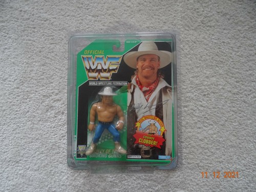 WWF WWE Hasbro Billy of the SMOKING GUNNS US Card-...