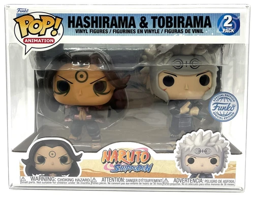 Funko Pop! Naruto Shippuden Hashirama & Tobirama 2 Pack Special Edition