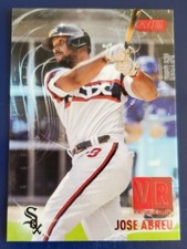 2021 Topps Stadium Club VR Jose Abreu Chicago White Sox Red Foil VR-23
