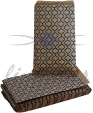 PAPER GIFT BAGS & JEWELRY BAGS 3 COLORS AND 4 SIZES PAPER BAGS TRELLIS ASSORTED