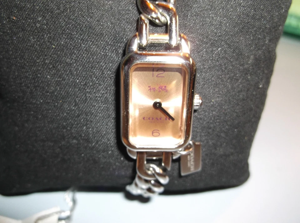 COACH Women's Watch Ludlow New In Box $295 New Battery Fits 6.5" Wrist - Image 2 of 4