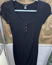 Fashion Nova Women Black Casual Dress Small