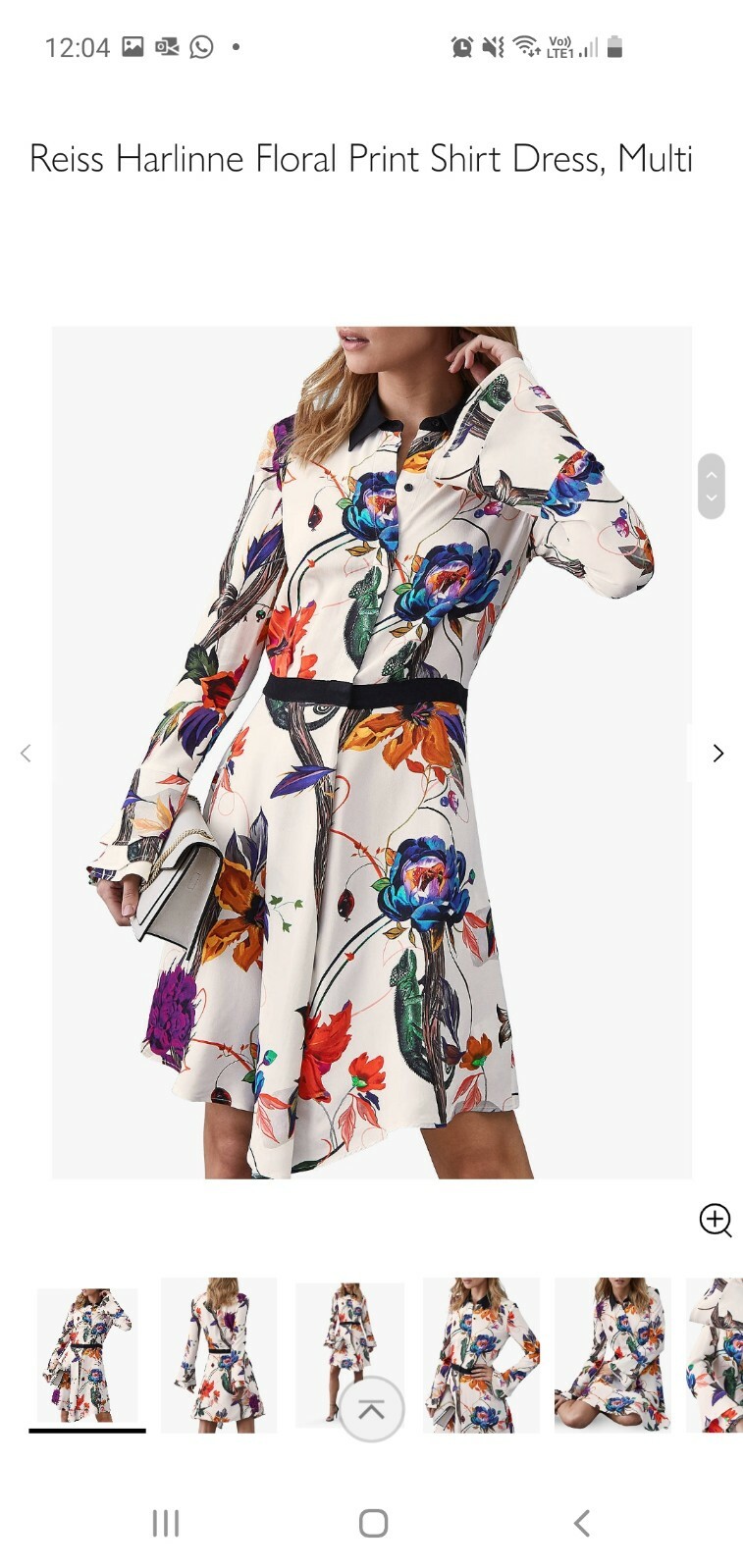 reiss harlinne dress