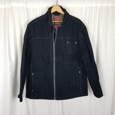 Veste En Cuir D'agneau Robert Comstock - Taille XL - Camel - Style Bomber - Occasion Très Bon état