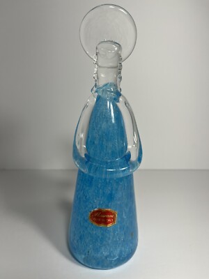 Vintage Murano Art Glass ANGEL Blue 