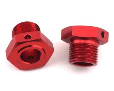 Esagono ruota Arrma 17mm 14,6mm alluminio, rosso (2