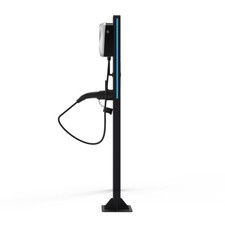 Wall-mounted 7kw Charger Station for Electric Vehicles Controllable with App