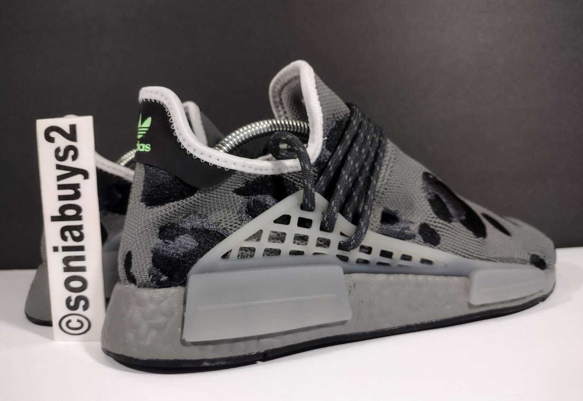 adidas gazelle silver green womens adidas NMD Hu Pharrell Animal Print Leopard Pulse Amber  YankeeKicks Online