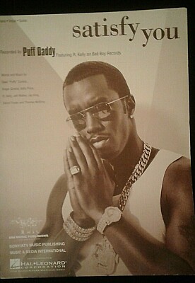 Satisfy You - Puff Daddy featuring R Kelly  Sheet Music PIANO, VOCAL, GUITAR M-1