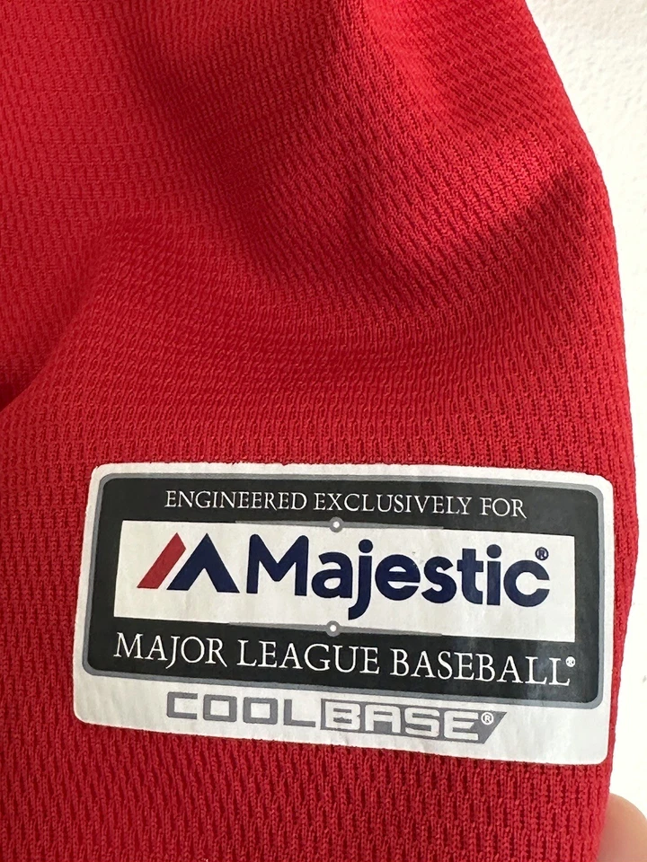 Camiseta base legal infantil 18 meses MAJESTIC Washington Nationals Bryce Harper #34 - Imagem 4 de 4