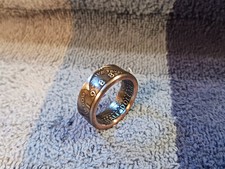 1988 Kennedy Half Dollars size 10  coin ring handmade mixed metals A 