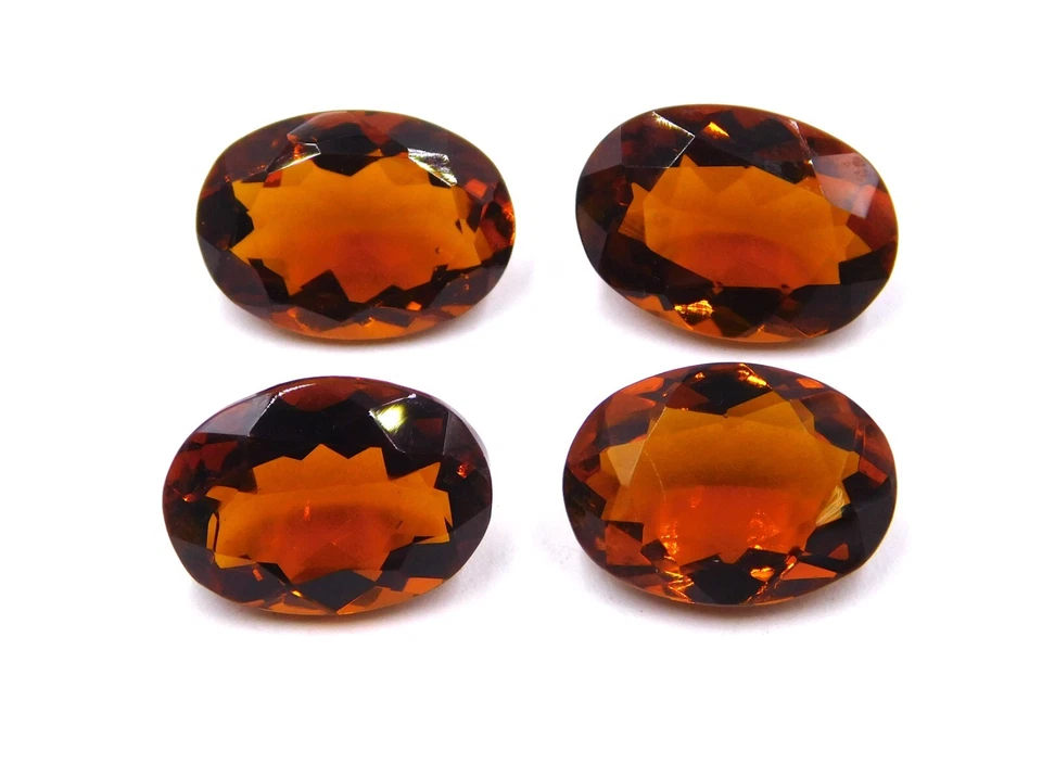 Beer Quartz Octagon Cut Loose Lab Created Gemstone 10x14 MM For Jewelry P-2875 - Image 3 of 4