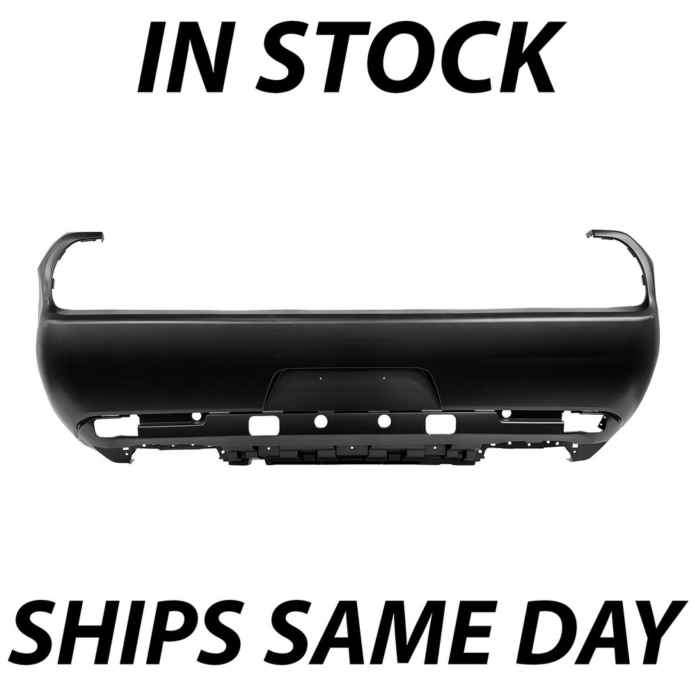 NEW Primered Rear Bumper Cover Replacement for 2015-2023 Dodge Challenger 15-23