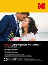 Kodak photo paper 4 x 6 glossy, 100 count 104 lb - 280 g/m 41178-9891178 
