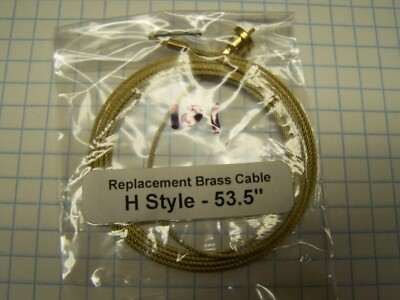 Hermle brass cable with attached ends 53.5'' #101