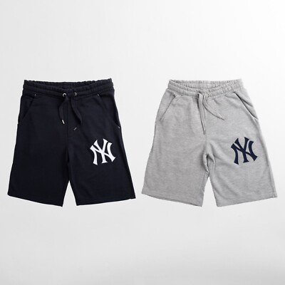 Majestic Athletic New York Yankees MLB Boswell Herrenshorts Freizeit Sweatshorts