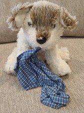 Animal Alley Toys R Us Naughty Puppy Dog With Boxer Shorts in Mouth. Plush 12"