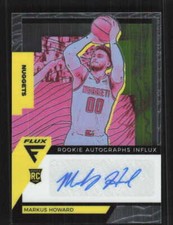 Markus Howard 2020-21 Panini Flux Auto Influx Rookie Autographs #RAI-MAR