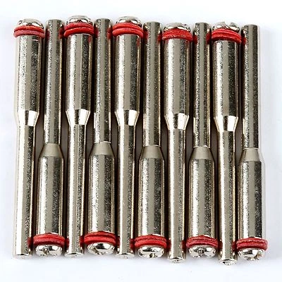 Steel Screw Mandrel Arbor Shank Cut-off Wheel Holder Dremel Shaft Tool 10x3.17m