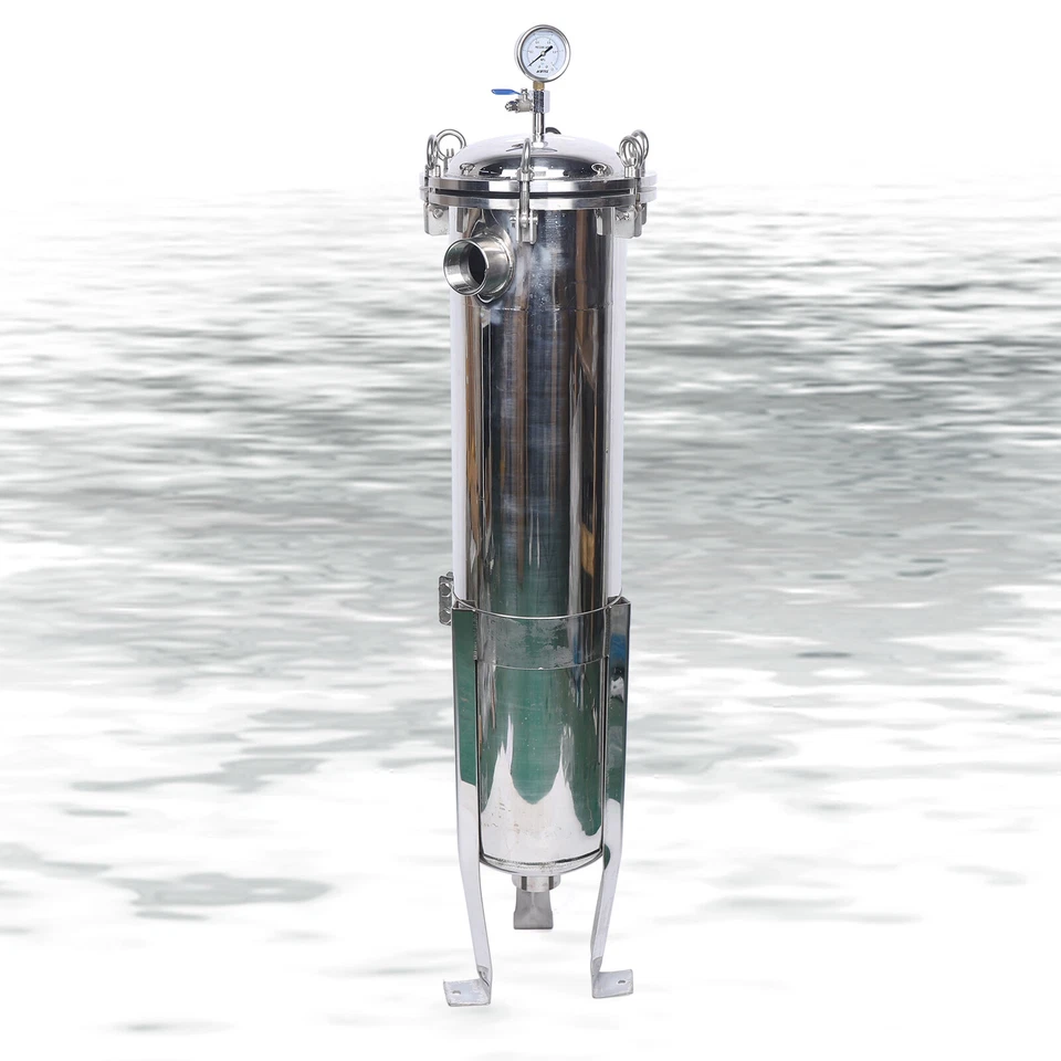 2" NPT Bag Filter Housing 150 Psi 304 Stainless Steel In/Out #2 Bag with mesh US - Image 4 of 4