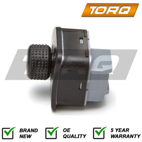 Torq Electric Door Mirror Knob Switch Control Unit Front Right For VW Golf Mk4 2 - Afbeelding 1 van 1