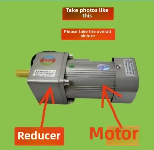 1PCS NEW FIT FOR Gear Motor 5IK180GU-UF 51K180GU-UF 180W 380V +Reducer Gear box - Picture 2 of 2