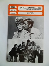 CARTE FICHE CINEMA 1941 LA BELLE ENSORCELEUSE Marlene Dietrich Bruce Cabot Rolan