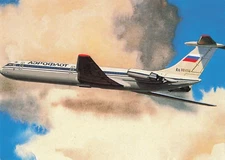 AEROFLOT IL-62 RA-86458 Russian International Airlines CC9.