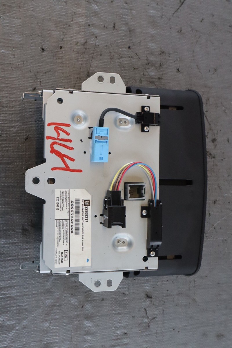 2008-2015 CADILLAC CTS-V SEDAN OEM RADIO NAVIGATION POP