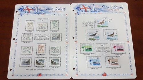 ISLAS FEROE (DENMARK) - COLECCION AÑOS 1.975-85, NUEVOS (*) EN HOJAS SUELTAS. - Imagen 3 de 11