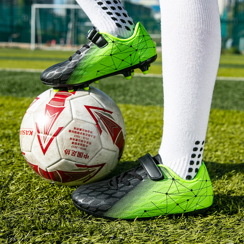 SAOLA Scarpe da calcio per bambini scarpe da calcio outdoor allenamento sportive sneakers per ragazzi ragazze