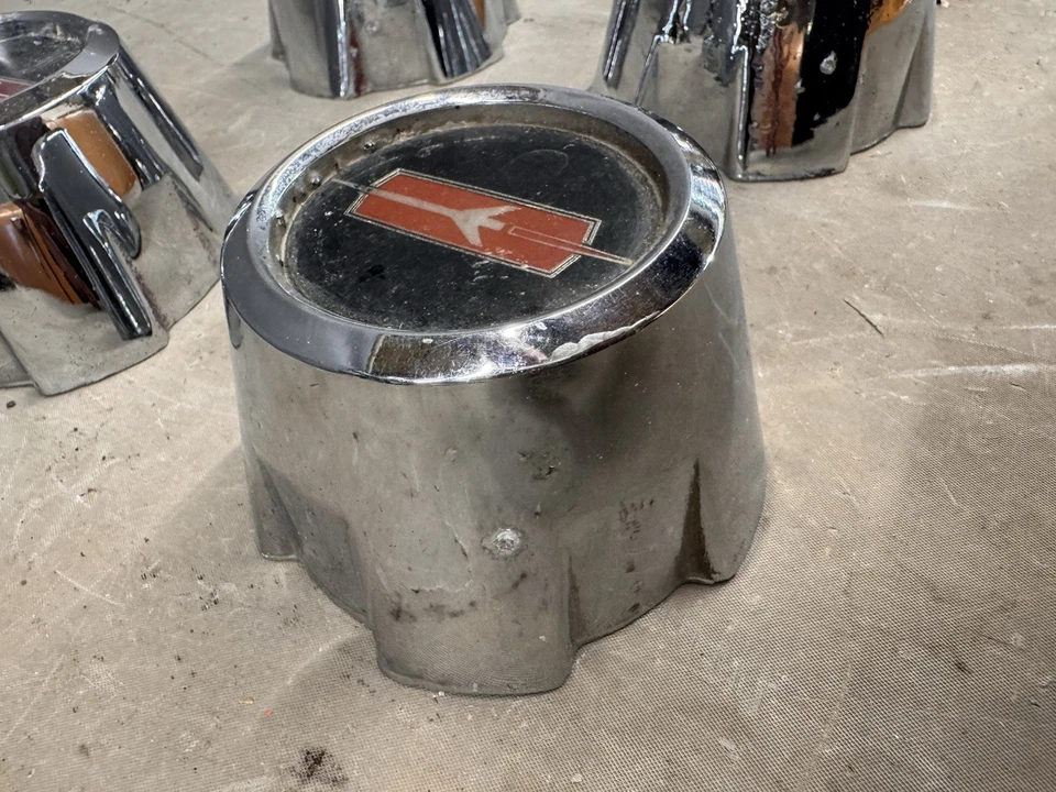 1972-1988 Oldsmobile Cutlass 442 Rally Wheel Center Hub Caps Omega F85 Supreme - Image 2 of 4