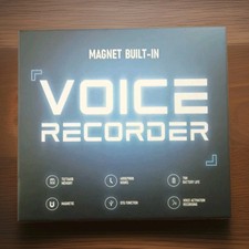 Mini Magnetic Voice Recorder 64GB/70Hrs USB C WAV MP3 Digital Audio Recorder