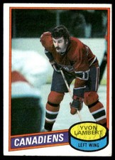 1980-81 Topps Yvon Lambert Montreal Canadiens #246