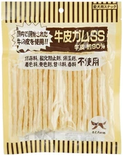 Additive-Free Dog Treats, Cowhide Chew, Small Size (X 4) (Bulk Purchase)_