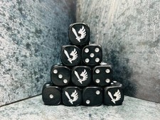 The Ravens Wing , Custom Made Dice.